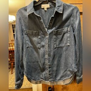 Cloth & Stone Button Denim Shirt